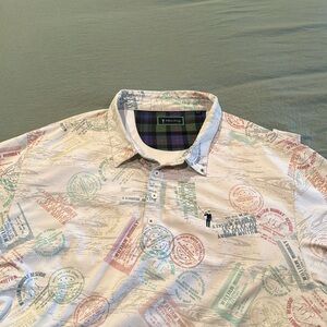 Whisky barrel golf polo